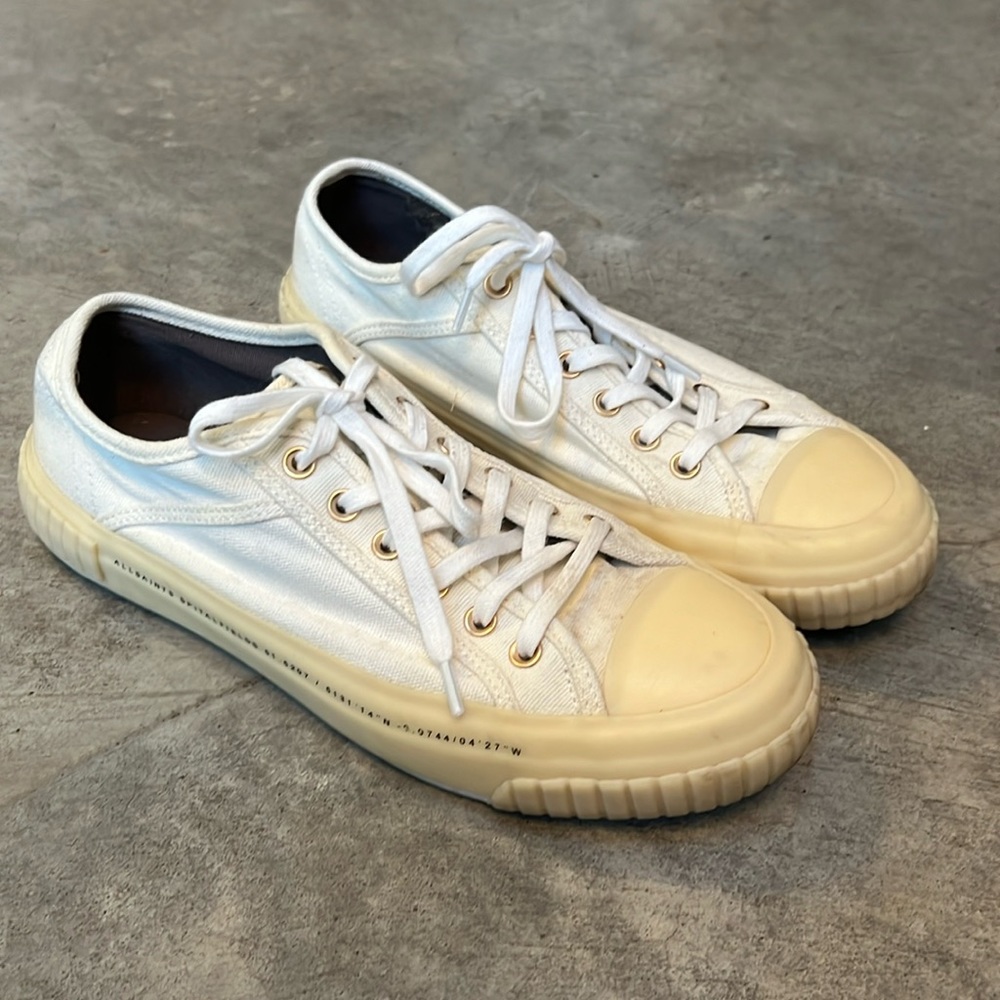All Saints Rubber Toe Trainers